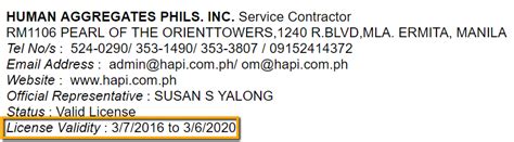 Human Aggregates Philippines .